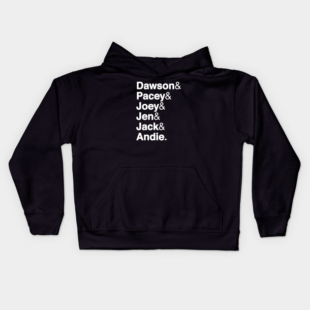 The Core 6 - Dawson's Creek Kids Hoodie by Dawson's Speak: A Podcast